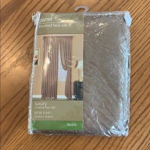 Taupe Window Curtains
